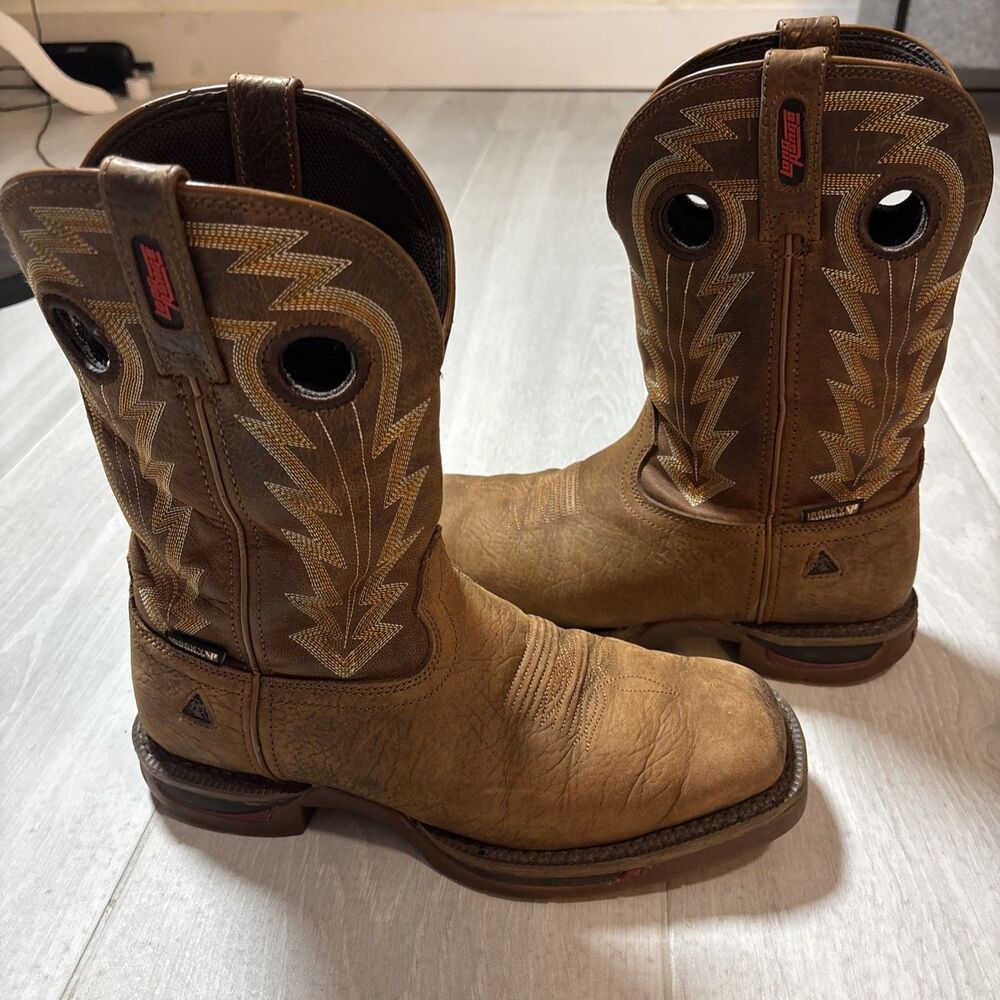 Rocky Long Range Western Waterproof Boot RKW0278 Outdoors Country Cowboy